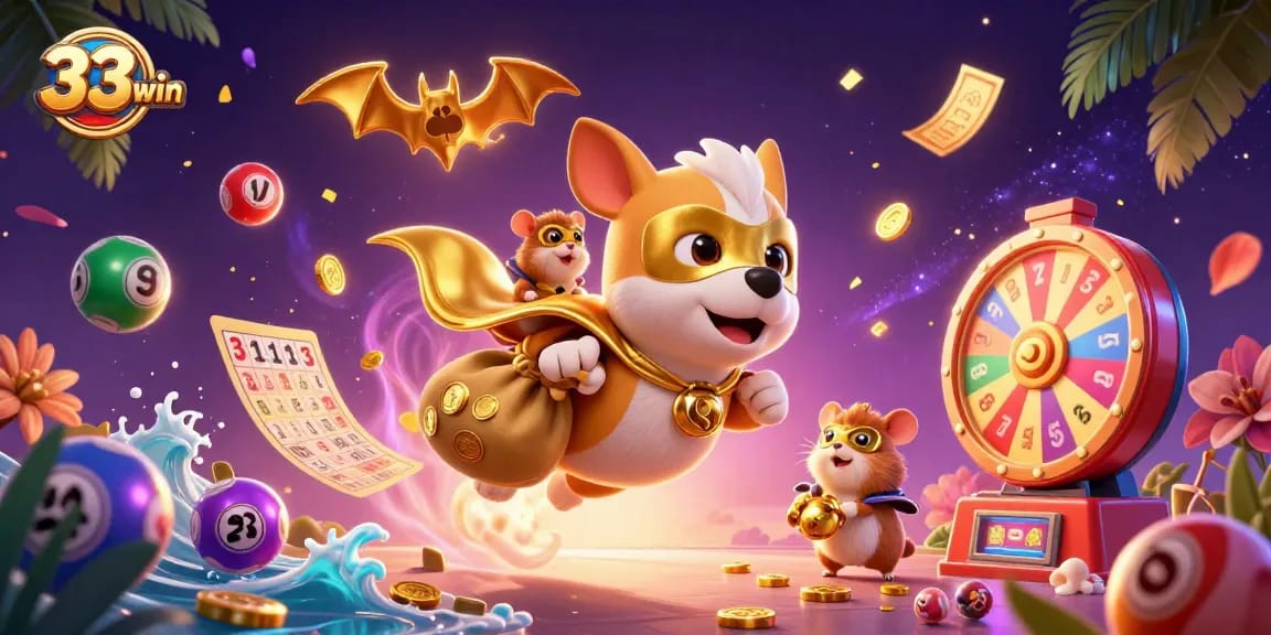 Experience thrilling games and vibrant rewards with 33win's dynamic online casino adventures.