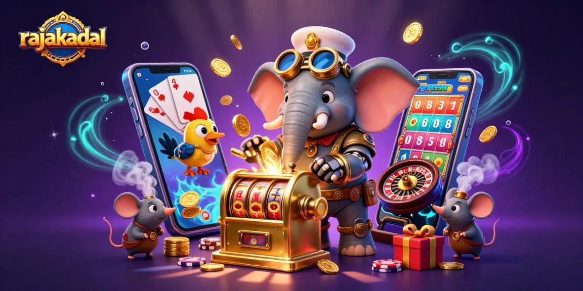 Menangkan permainan di rajakadal dengan slot berkilauan dan elemen menarik lainnya.