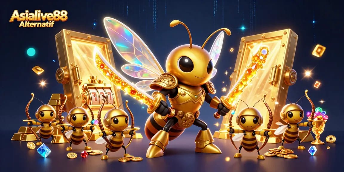 Win big with Asialive88 Alternatif featuring dynamic 3D characters and rich casino elements.