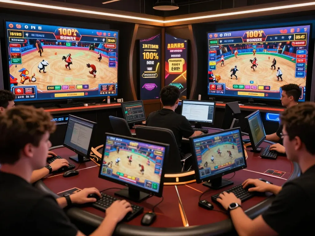 Exciting online betting environment at https://ga179i.com/ with players engaging in live cockfighting events and promotions.