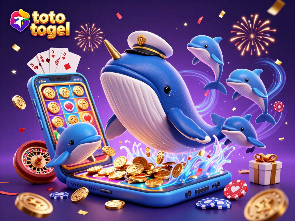 Experience thrilling toto togel action with colorful games and playful marine characters!