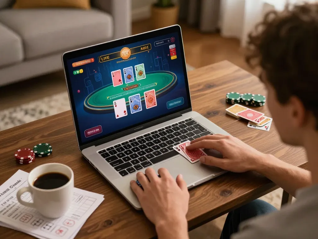 Playing blackjack online at rikvip for exciting real-time action from home