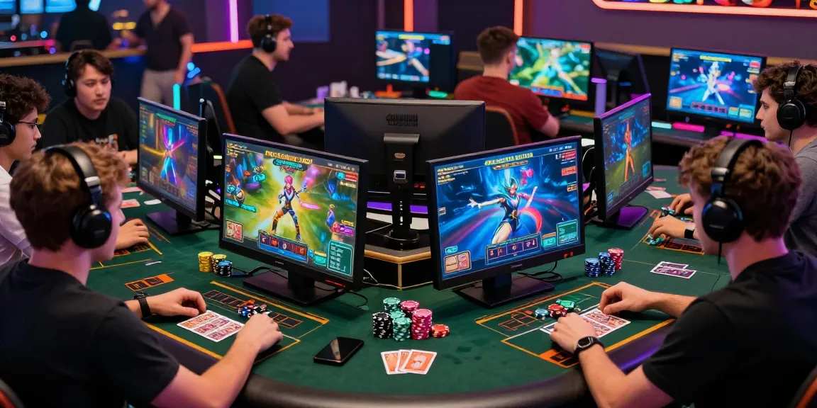 Exciting gaming experience on OPEN88.COM, showcasing diverse players engaged in online betting activities amid vibrant casino ambiance.