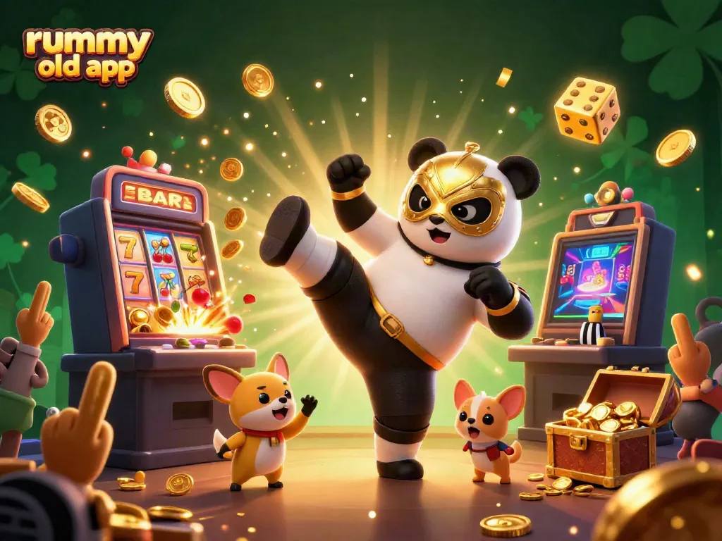 Experience the excitement of the rummy old app with dynamic gameplay elements in a vibrant 3D scene.