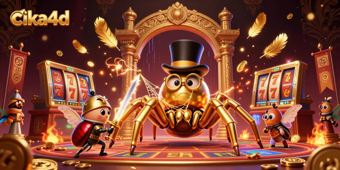 Experience cika4d's thrilling slot atmosphere with colorful characters and dynamic gameplay elements.