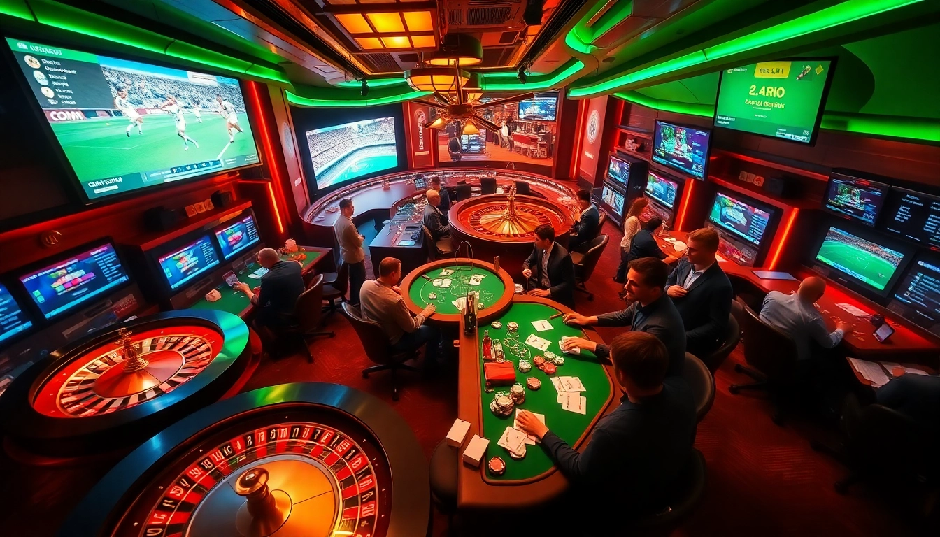 Discover how to bet on football with expert strategies in a vibrant sportsbook scene featuring betting slips and chips.