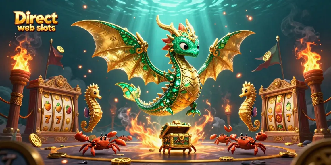 Experience thrilling action with Direct web slots featuring dazzling dragons and alluring treasures.