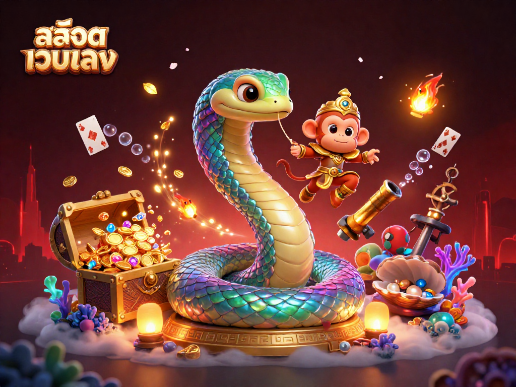 Experience exhilarating gameplay with สล็อตเว็บตรง, featuring magical elements and a vibrant casino atmosphere.