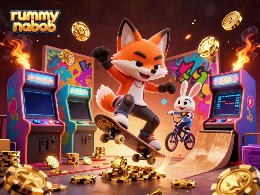Rummy nabob: Menangkan permainan dengan kartu bergaya kasino sambil beraksi.