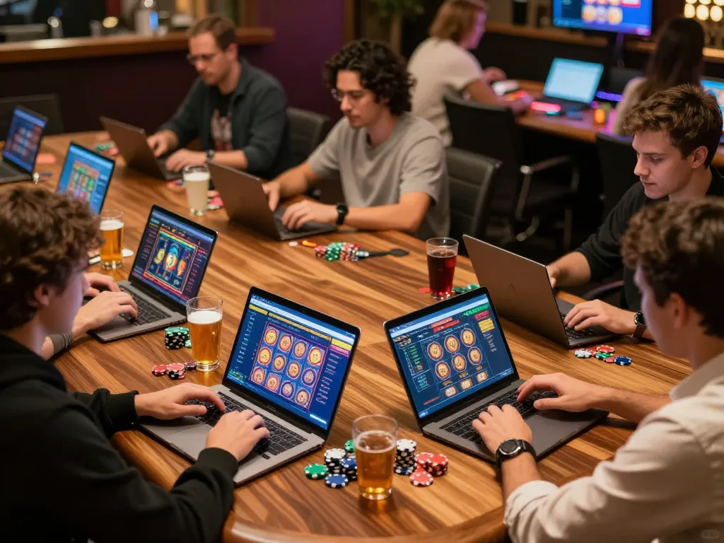 BL555 online gaming session with players enjoying engaging casino games and strategies