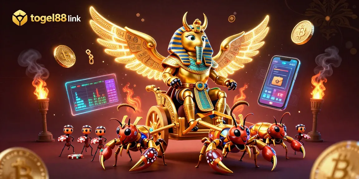 Experience thrilling gameplay at togel88 link with a captivating 3D illustration embodying excitement and strategy.