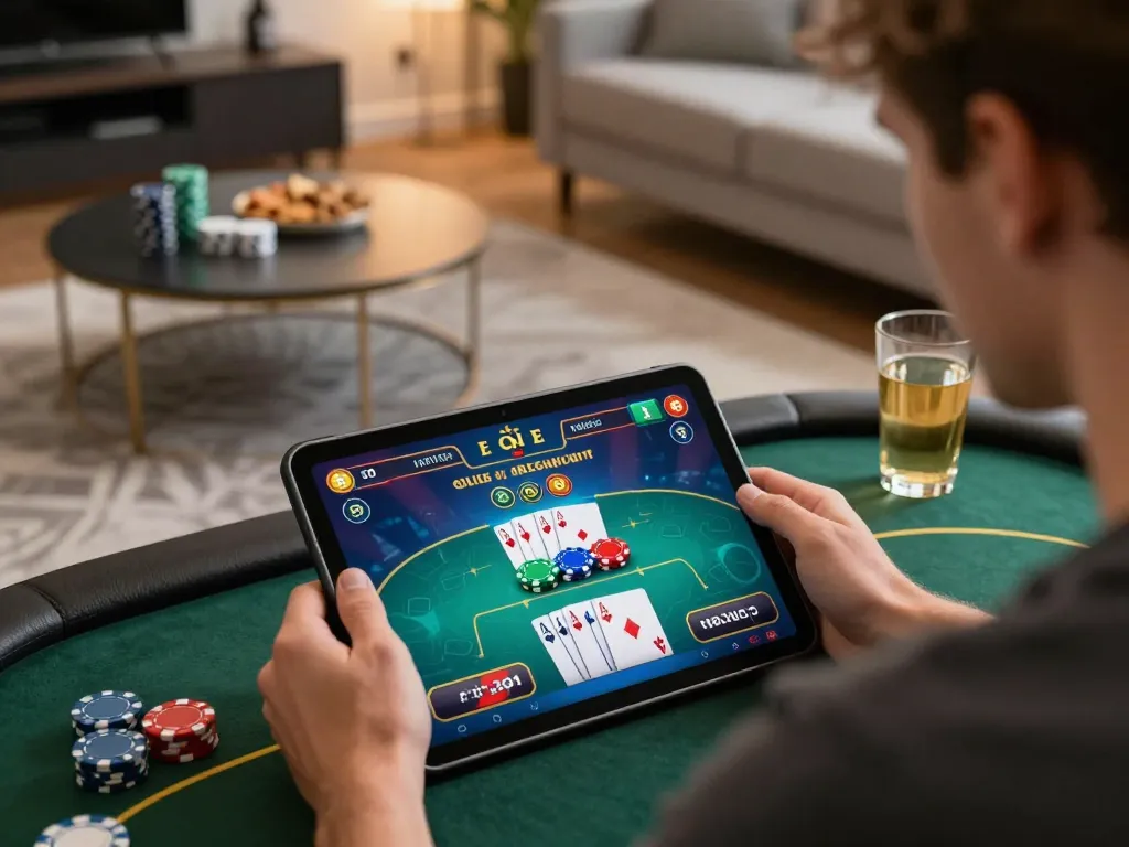 Experience ดูหนังออนไลน์ at home while enjoying online gambling with strategic gameplay.