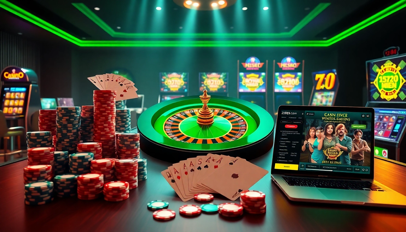 Playing strategic poker and spinning the digital roulette wheel at hz88.com online casino