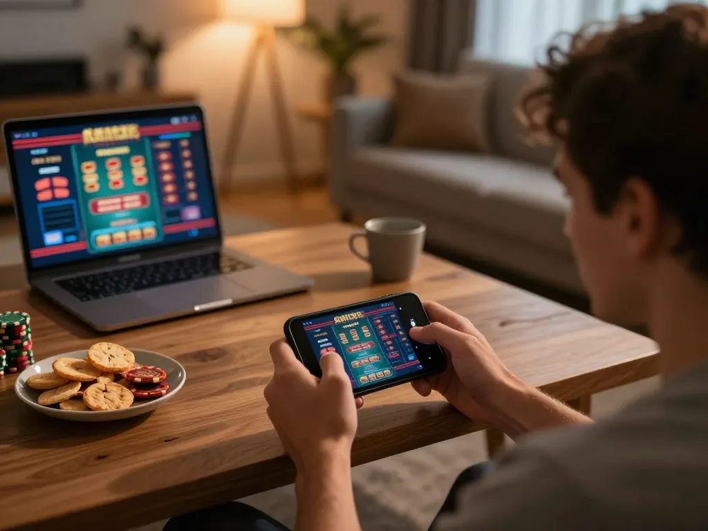 Mobile gaming experience with a focus on strategic gameplay using the google casino app for winning opportunities.