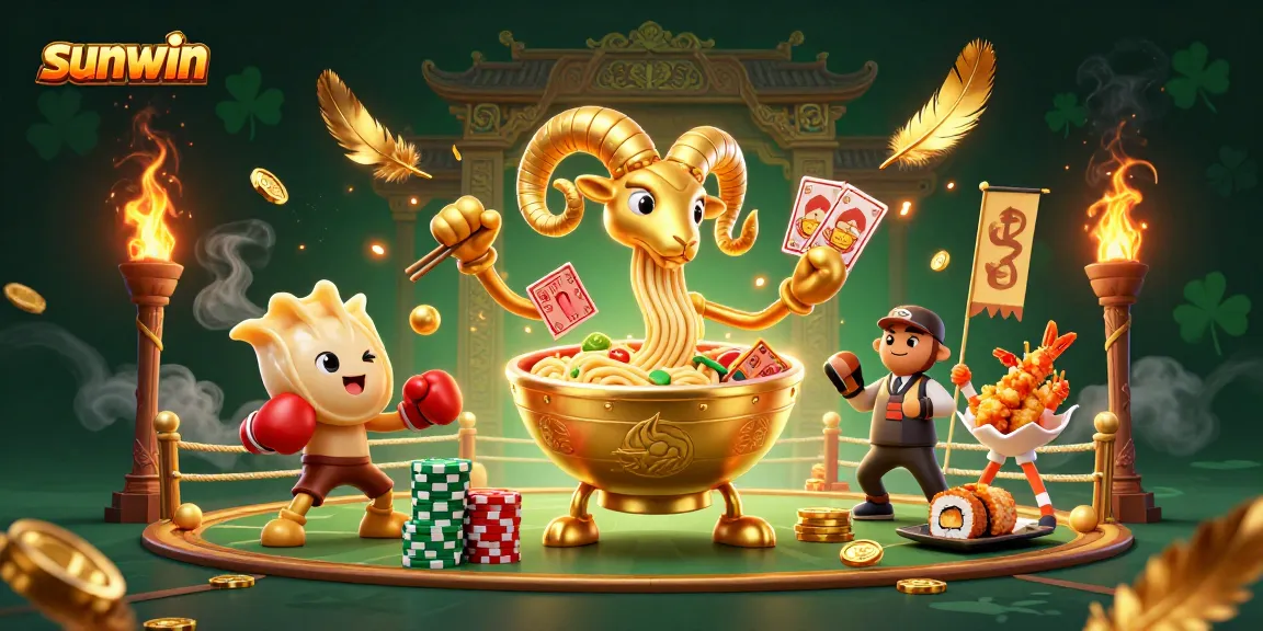 Engage in thrilling gameplay with sunwin's vibrant casino elements and colorful characters.