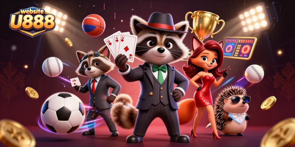 Engage with thrilling games at website U888 featuring top characters in a vibrant casino atmosphere.