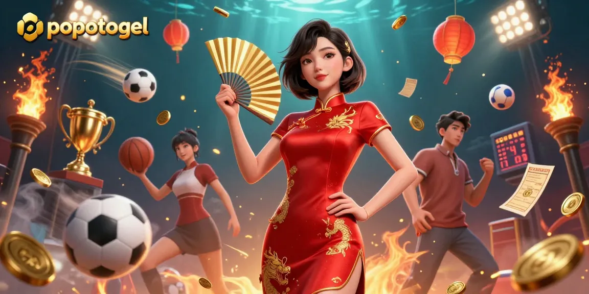 Engage in thrilling bets at popotogel with vibrant 3D casino elements and sparkling winnings.
