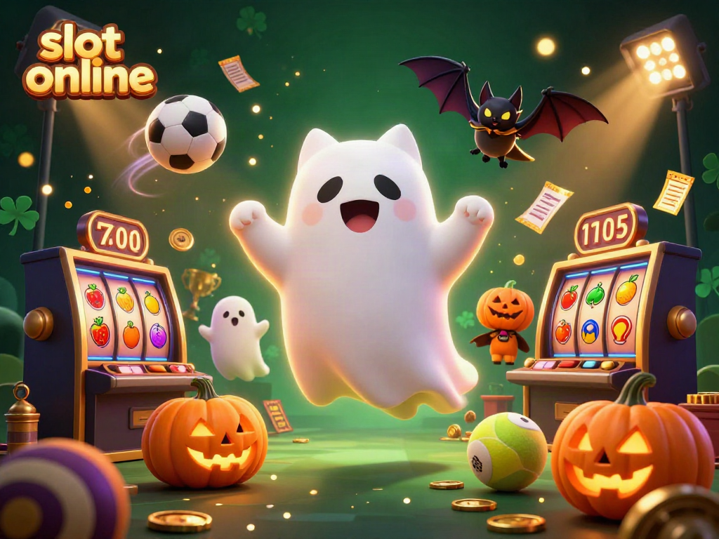 Engage in thrilling slot online action with dynamic casino elements and friendly ghost features