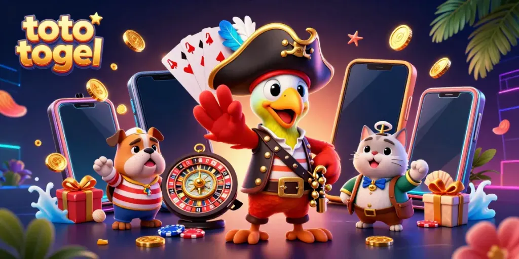 Experience the thrilling world of toto togel with immersive gameplay and vibrant character illustrations.