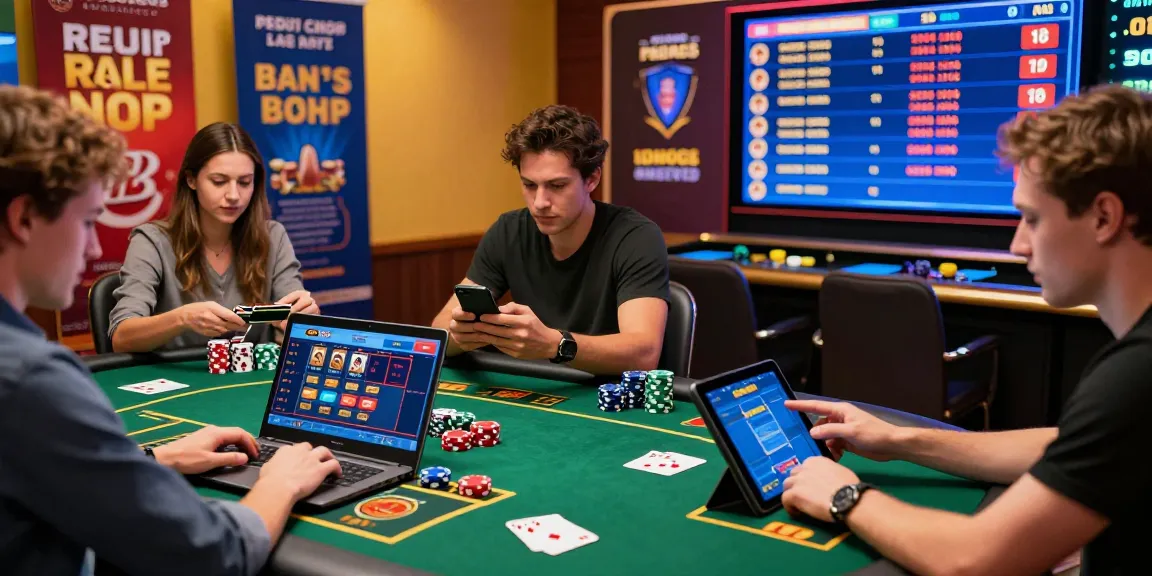 Engaged UK players at https://chps.org.uk enjoying a lively credit card casino environment with vibrant graphics and gaming elements.
