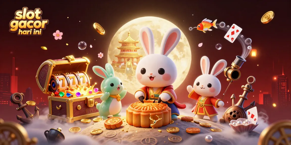 Menangkan keajaiban slot gacor hari ini dengan ilustrasi yang menampilkan karakter kasino 3D yang menarik.