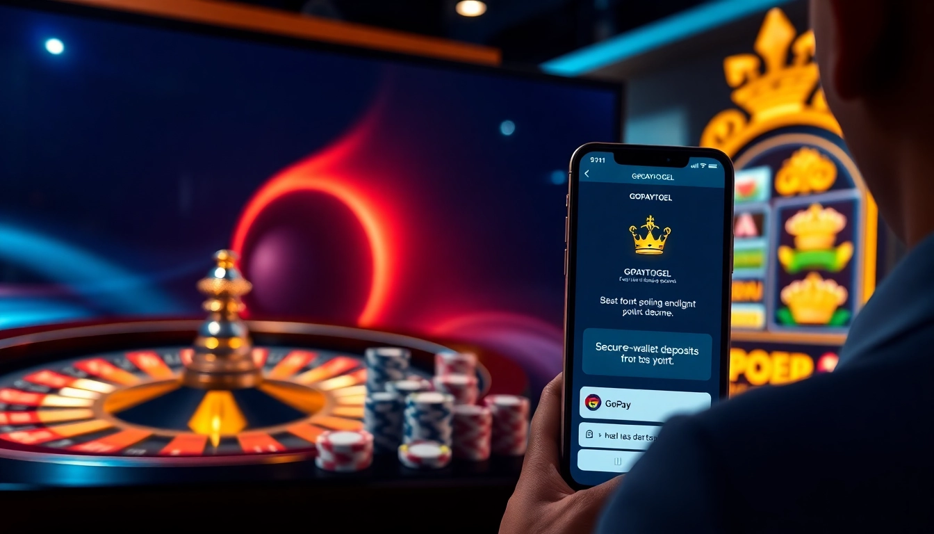 GOPAYTOGEL fast e-wallet deposit powering secure online roulette and slot betting action