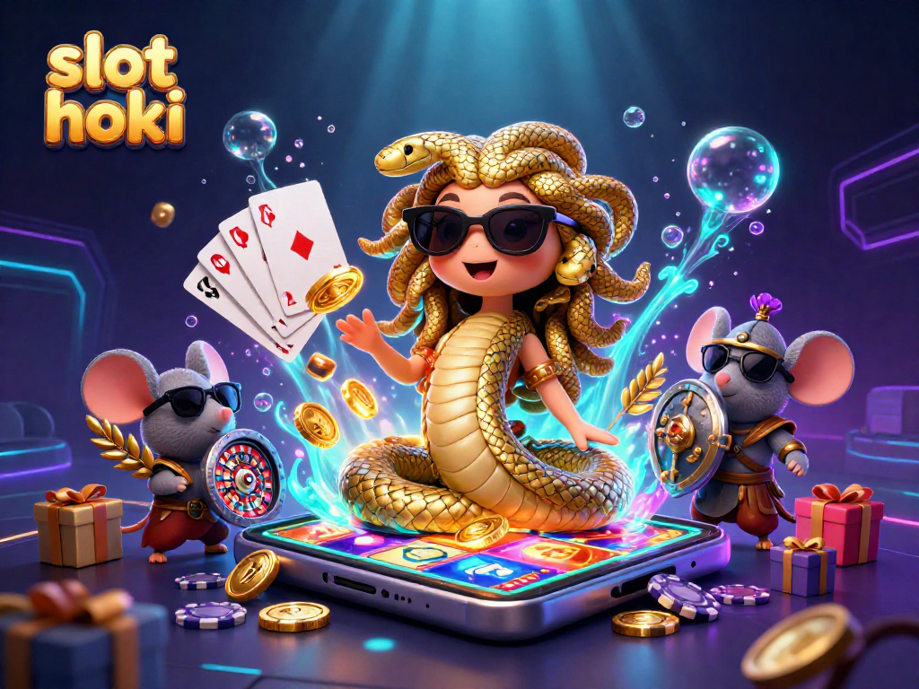 Engage with exciting slot hoki games in this vibrant, dynamic casino scene.
