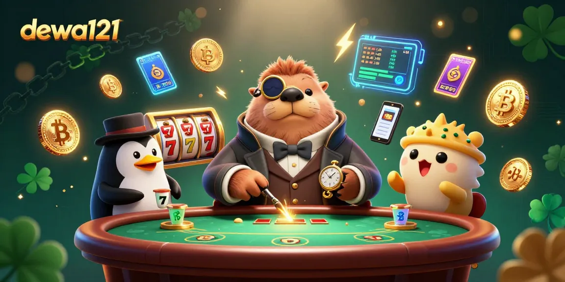 Bergabunglah dengan aksi mendebarkan di dewa121 dengan permainan poker yang menampilkan karakter bawah laut yang unik dan elemen kasino yang cerah.