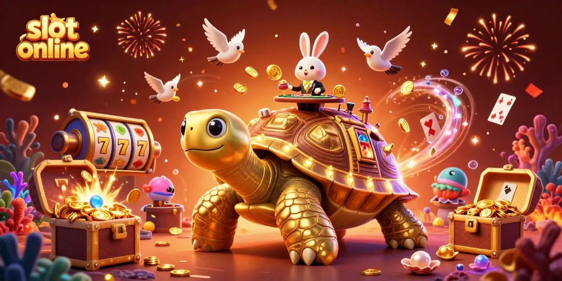 Permainan slot online dengan karakter unik dan suasana kasino yang meriah membawa keberuntungan.