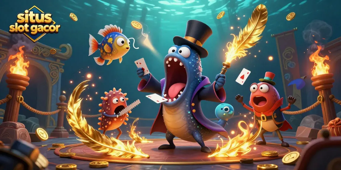 Situs slot gacor menghadirkan gulper eel spektakuler dengan trik sulap yang menakjubkan di panggung bawah laut