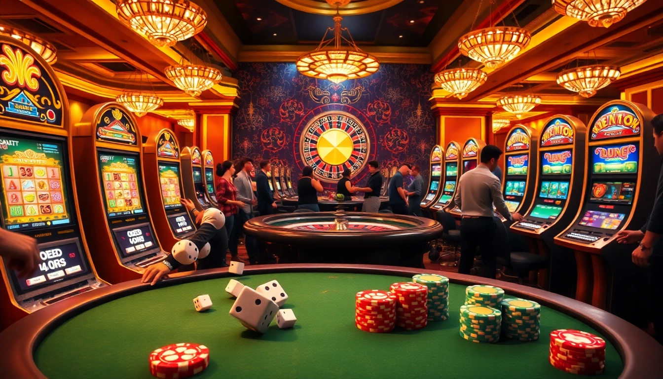 Experience the thrill of winning at c168okvip1.com with vibrant slot machines and casino tables.
