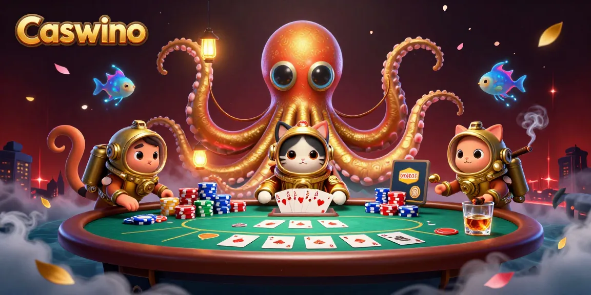 Experience thrilling gameplay at Caswino Casino with vibrant characters and action-packed elements.