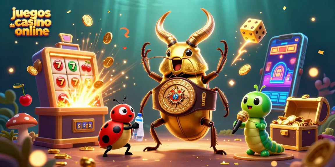 Disfruta juegos de casino online con una emocionante escena de competición.