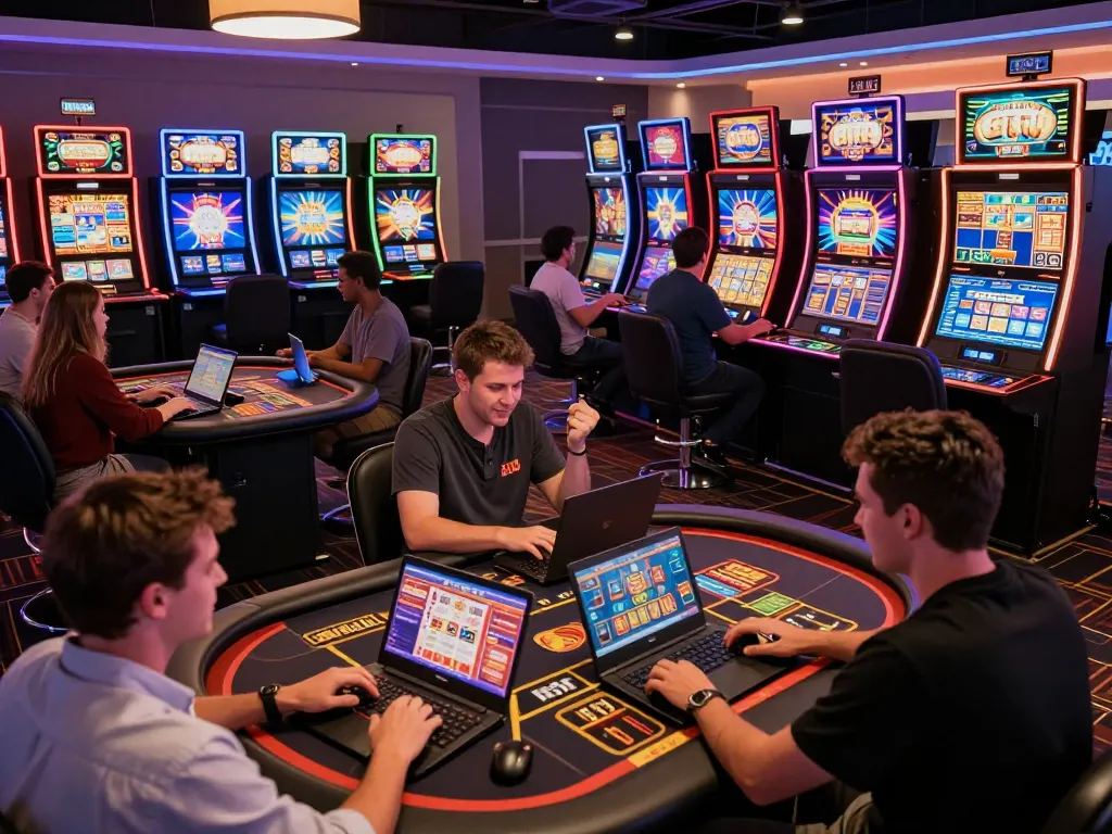The Tập đoàn okwin offers a vibrant online casino experience with exciting games and immersive digital atmosphere.