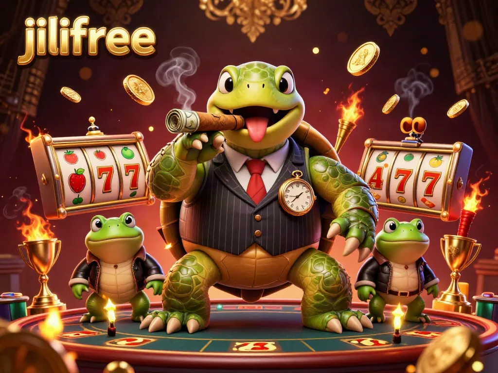 Experience exhilarating slots action with jilifree in a vibrant casino scene showcasing dynamic gameplay elements.