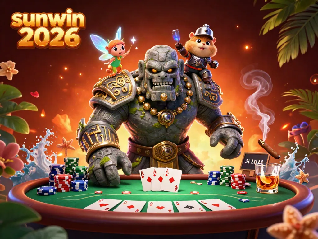 Engage with sunwin 2026 as ancient characters celebrate epic poker moments with vibrant themes and magical visuals.