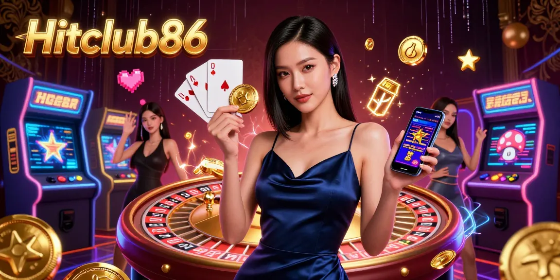 Win exciting rewards at Hitclub86 while enjoying slots and live casino games in a vibrant 3D atmosphere.