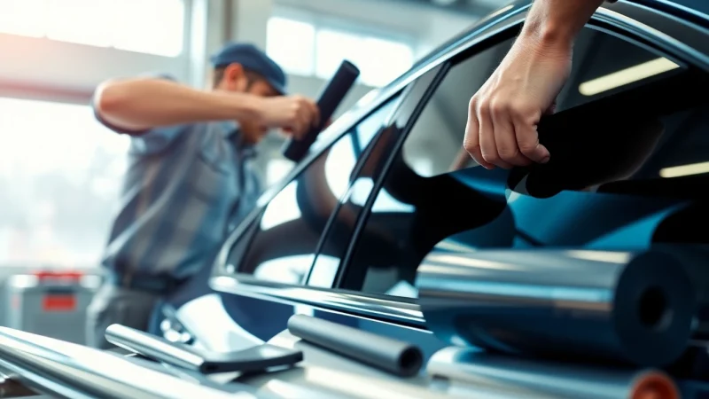 Enhance Your Ride with Professional Window Tint Near Me